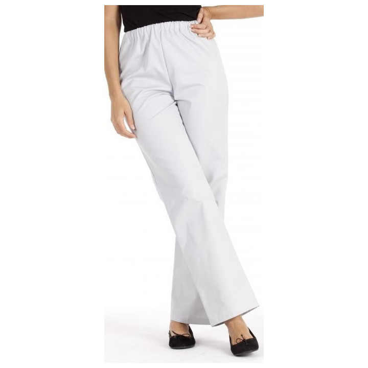 Pantalon professionnel mixte coton blanc médical JALS HASSON