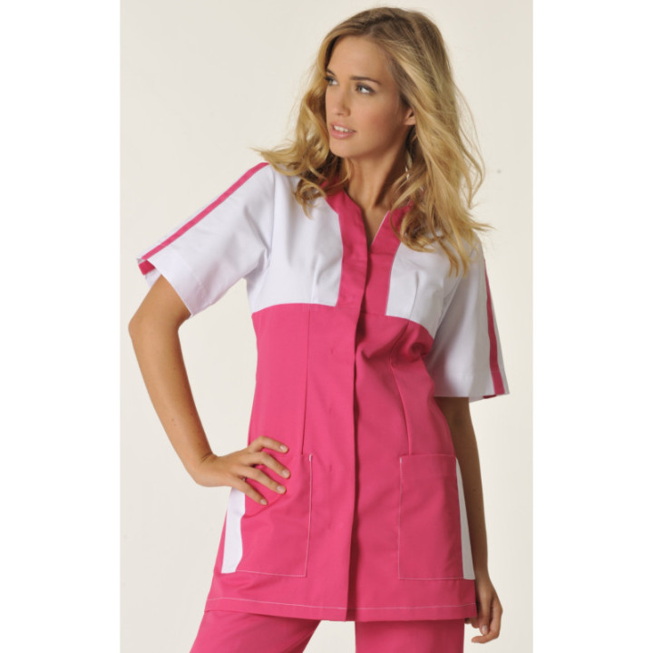 Tunique professionnelle femme CLAUDIA MOLINEL médical manches courtes