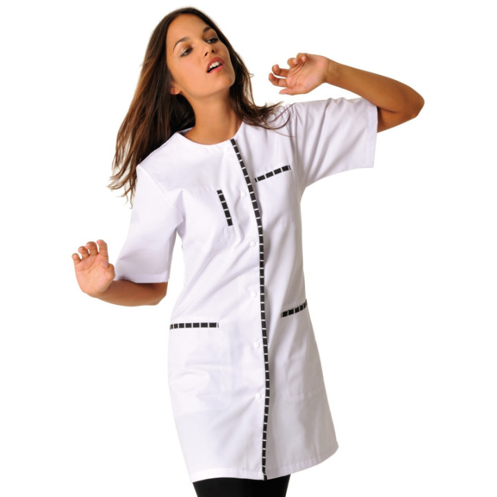 Tunique médicale femme MAEVA JALS HASSON longue ajustée
