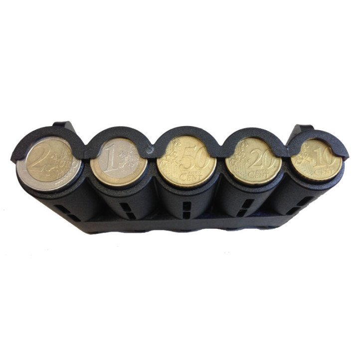 Monnayeur 5 pièces pour sacoche de service professionnelle