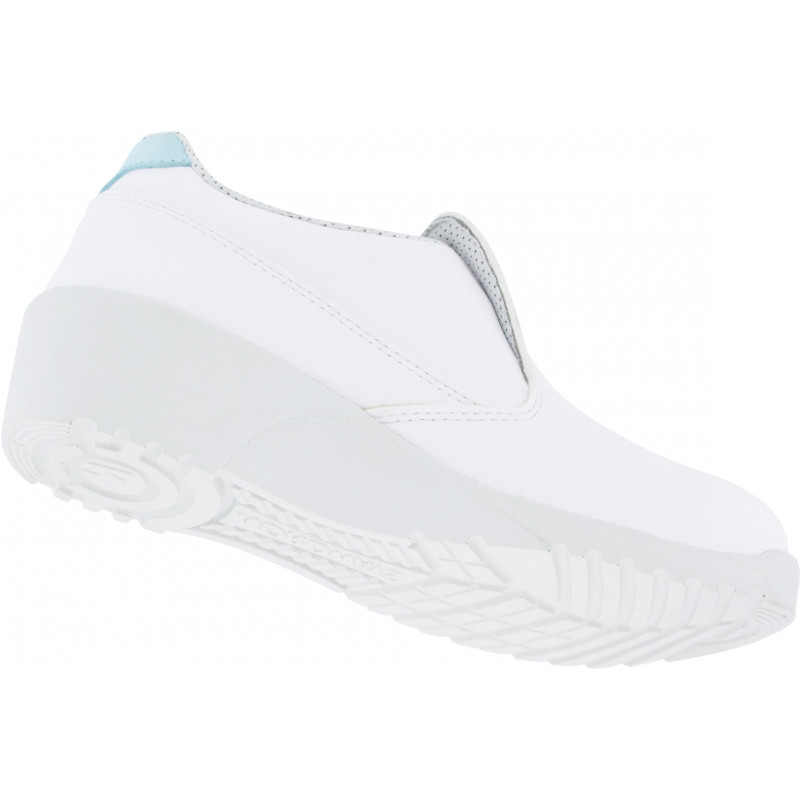 Mocassin de sécurité dame à scratch S2