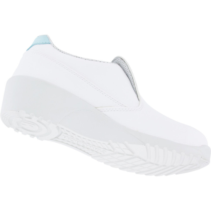 Mocassin de sécurité femme S2 à scratch agroalimentaire