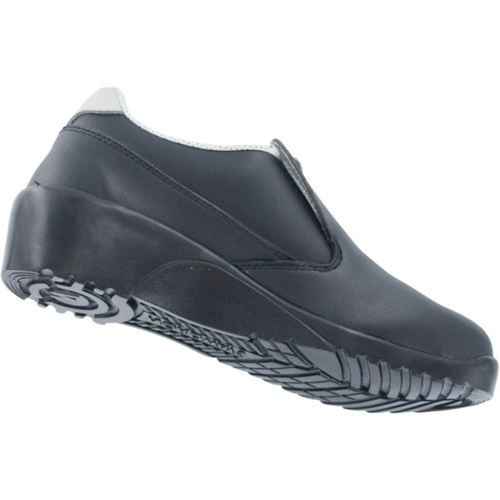 Mocassin de sécurité femme S2 à scratch agroalimentaire