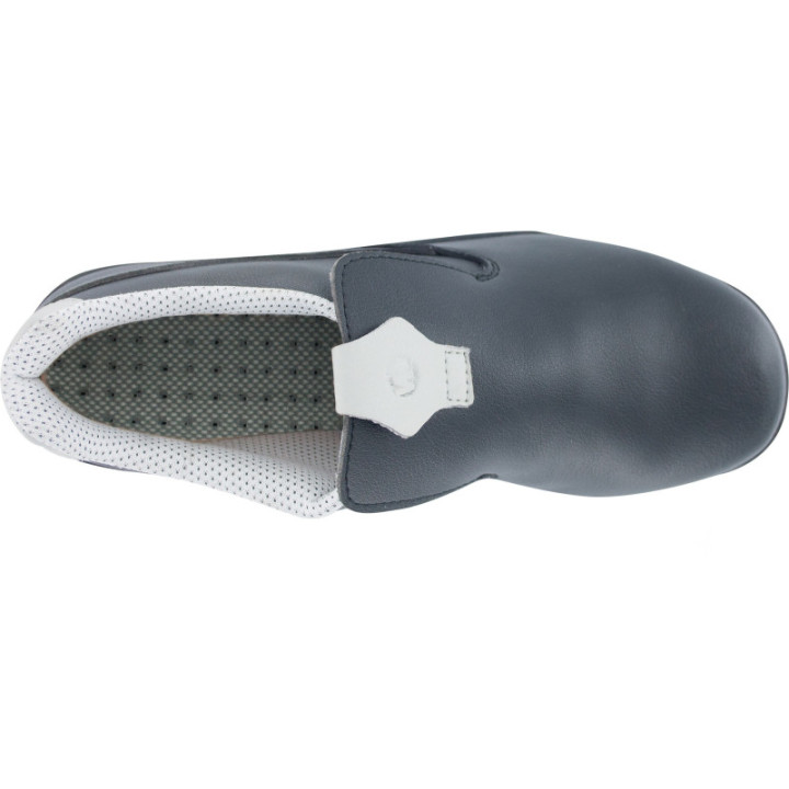 Mocassin de sécurité femme S2 à scratch agroalimentaire