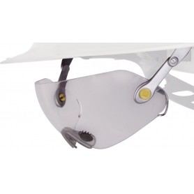 Lunettes polycarbonate adaptable sur casque de chantier