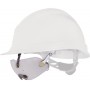 Lunettes polycarbonate adaptable sur casque de chantier