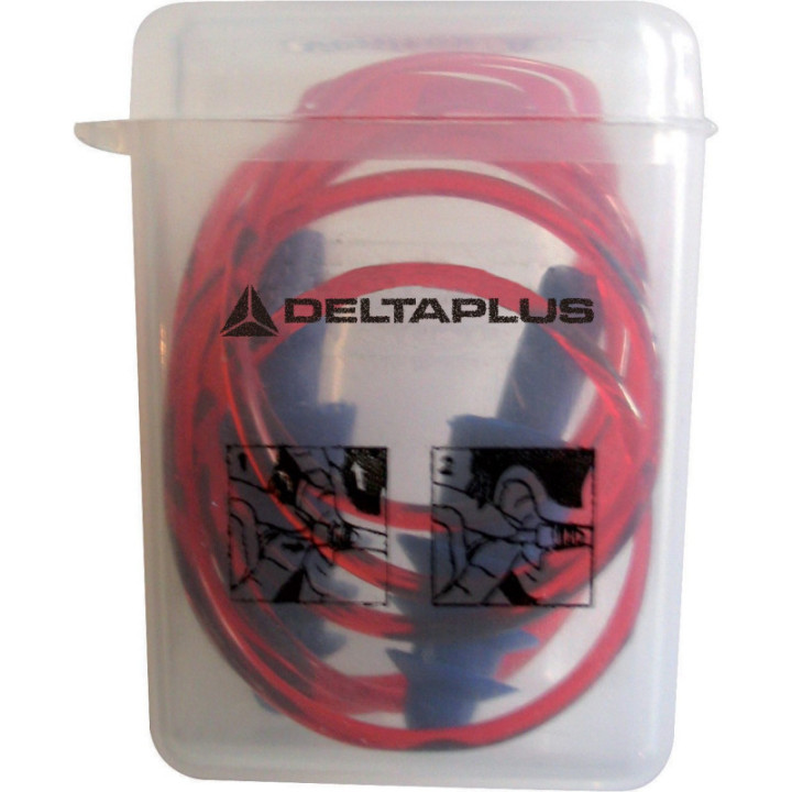 Bouchons d’oreilles silicone réutilisables pro SNR 29 dB