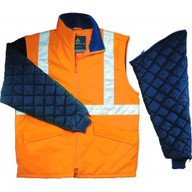 Gilet de signalisation manches amovibles (2)