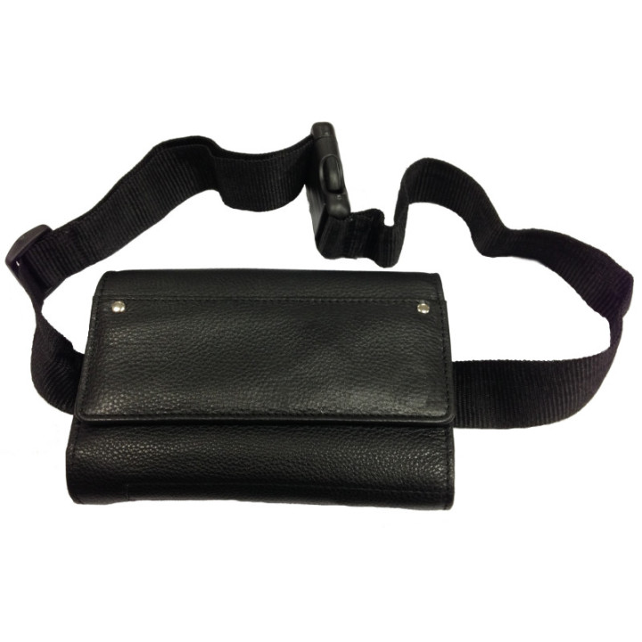 Ceinture multipoches cuir service restauration bar café