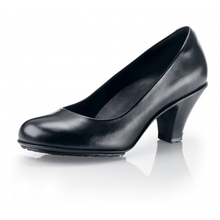 Chaussure de service dame à talon de 7 cm