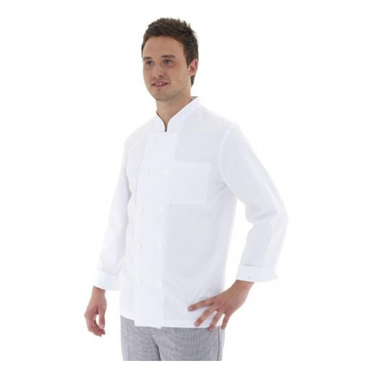 Veste de cuisine coton boutons cousus HENRI MARTIN