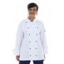 Veste de cuisine unisexe manches longues