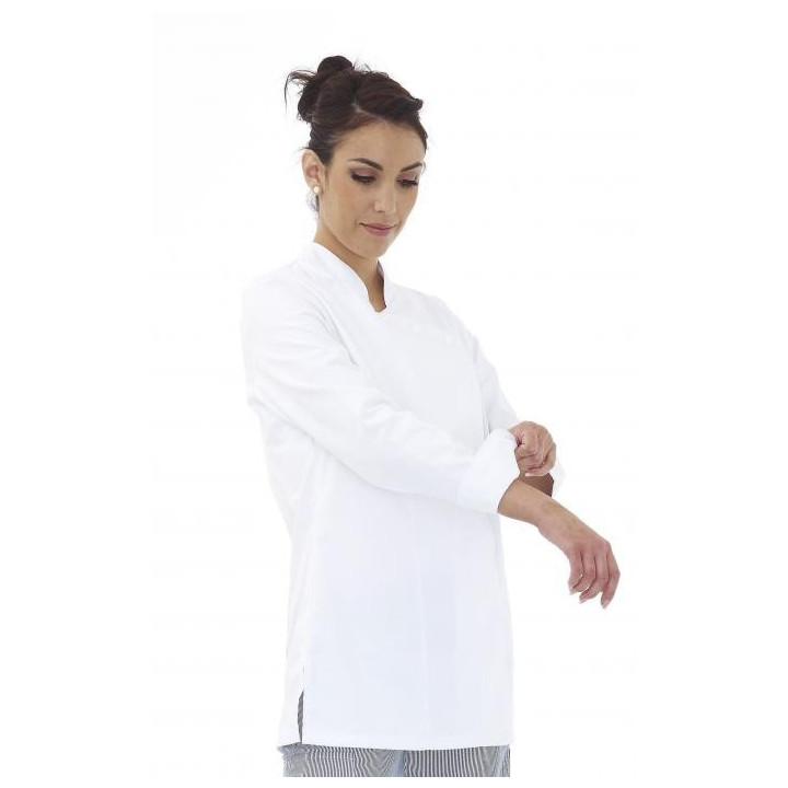 Veste de cuisine femme manches longues HENRI MARTIN