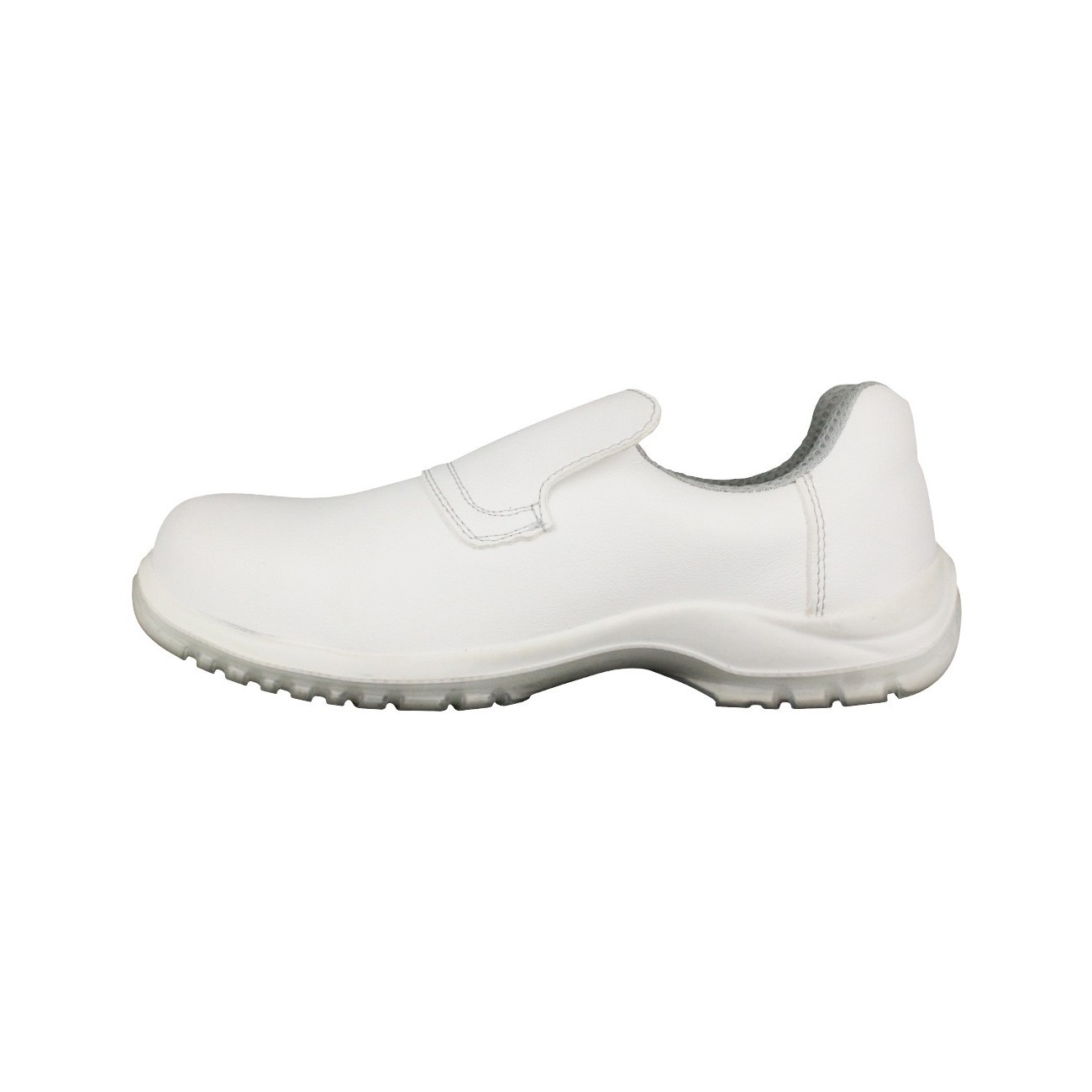 Mocassin de cuisine blanc EN20345 S3