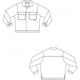 Blouson agroalimentaire mixte conforme HACCP (2)