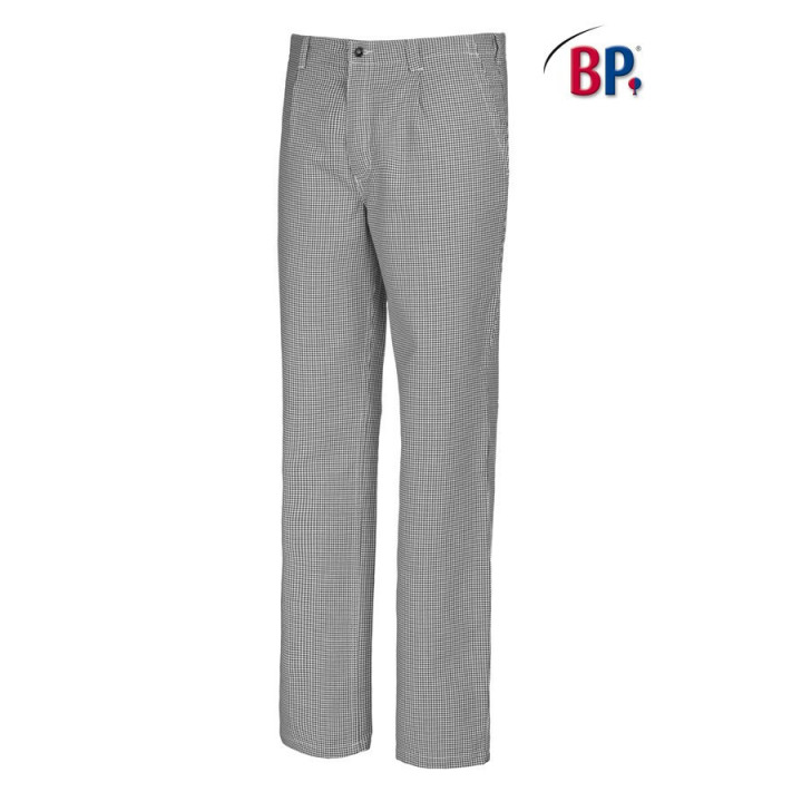 Pantalon de cuisinier pâtissier BP coton bleu pas cher