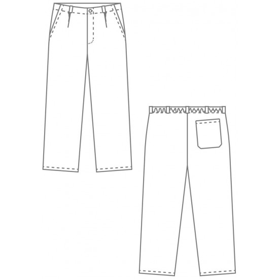 Pantalon de cuisinier pâtissier