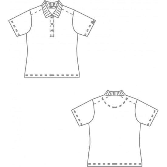Polo femme manches courtes