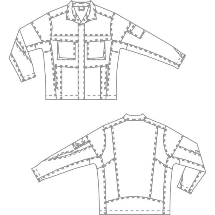 Veste de travail Confort Plus BP homme, coton polyester