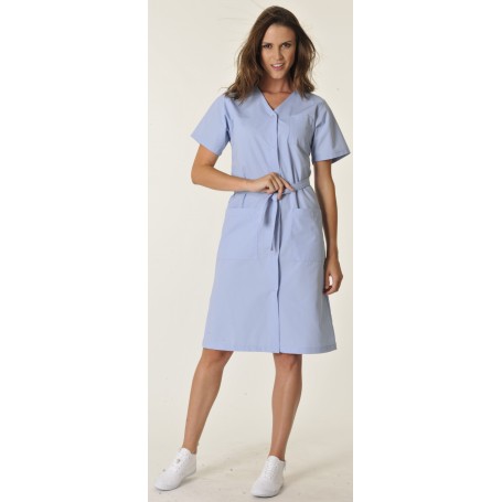 Blouse femme unie manches courtes