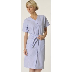 Blouse manches courtes rayée (2)
