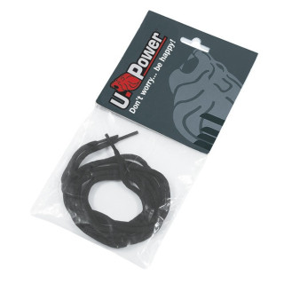 Lacets noirs 120cm pour chaussures de sécurité U-Power