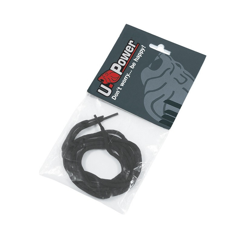 Lacets noirs pour chaussures de sécurité longueur 120cm