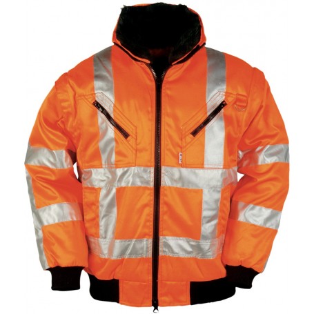 Blouson Haute Visibilité doublure amovible + manches amovibles