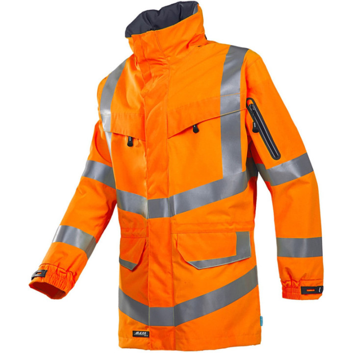 Parka étanche haute visibilité Sioen pour travaux extérieurs