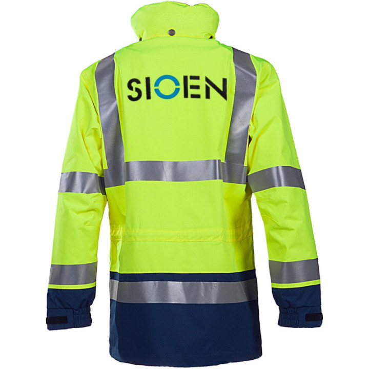 Parka étanche haute visibilité SIOEN pour travaux extérieurs