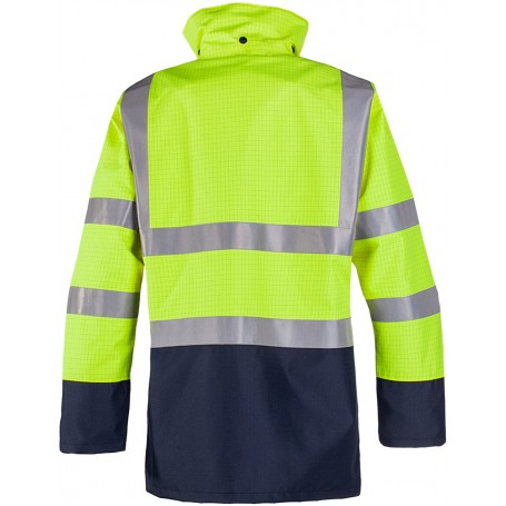 Veste de pluie Haute Visibilité, ignifugé et antistatique