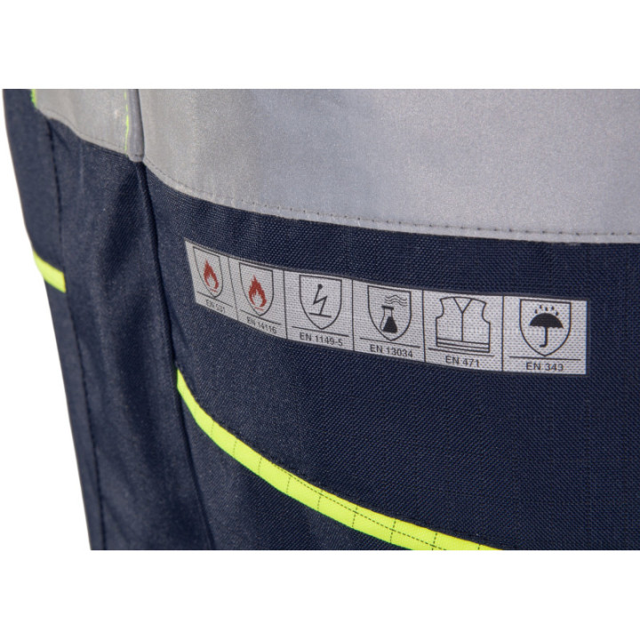 Parka étanche haute visibilité ATEX ignifuge antistatique