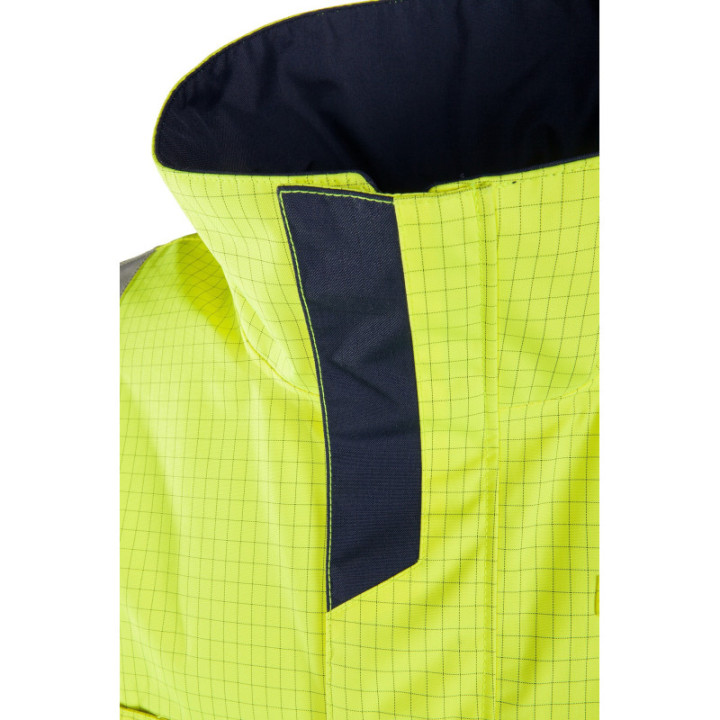Parka étanche haute visibilité ATEX ignifuge antistatique