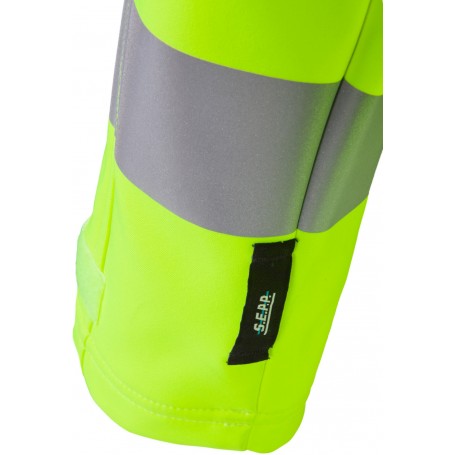 Veste Softshell Haute Visibilité double couches