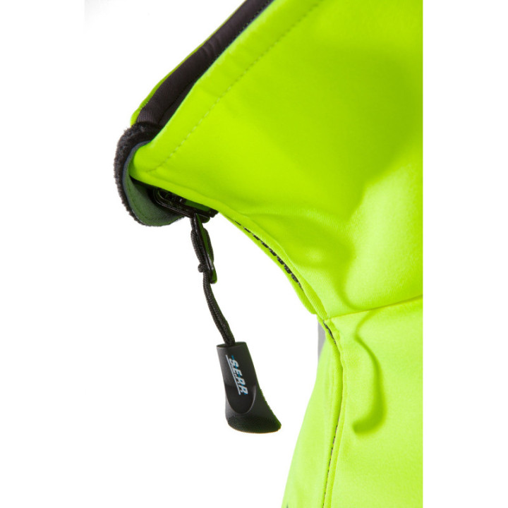 Veste softshell haute visibilité travail Sioen adulte