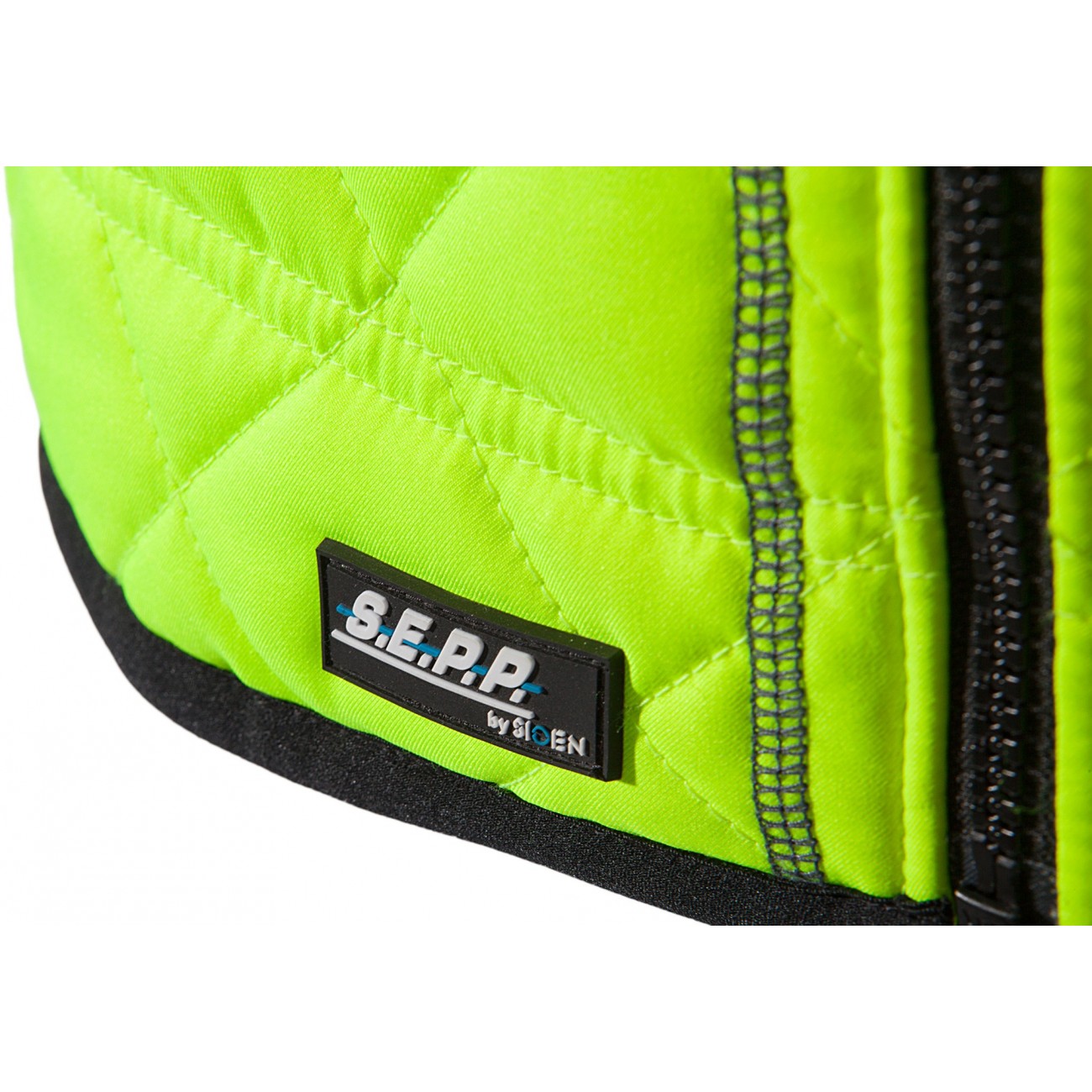 Veste haute visibilité matelassé avec doublure en polaire