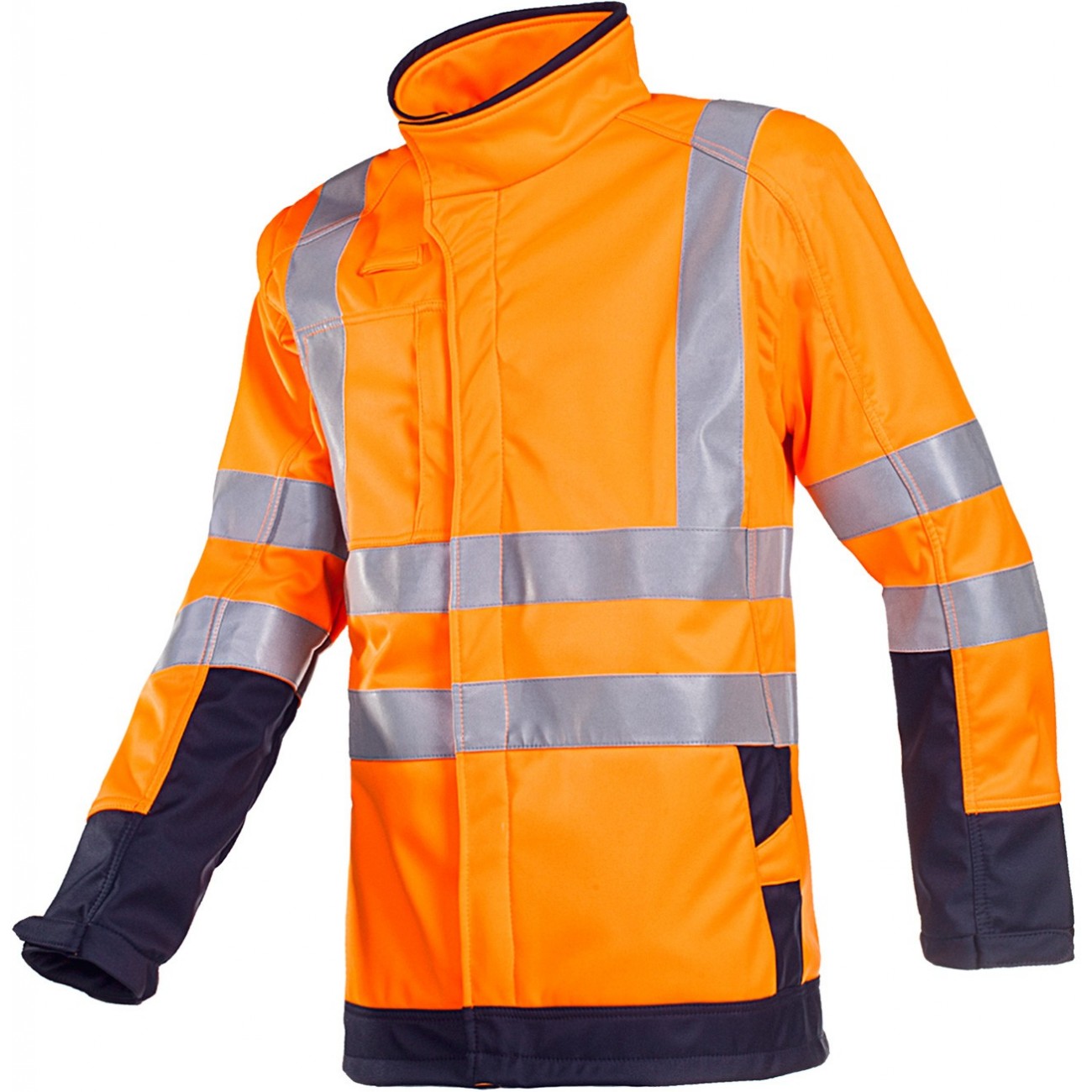 Softshell haute visibilité ignifugé antistatique zone ATEX