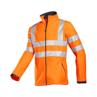 Veste softshell haute visibilité travail Sioen adulte