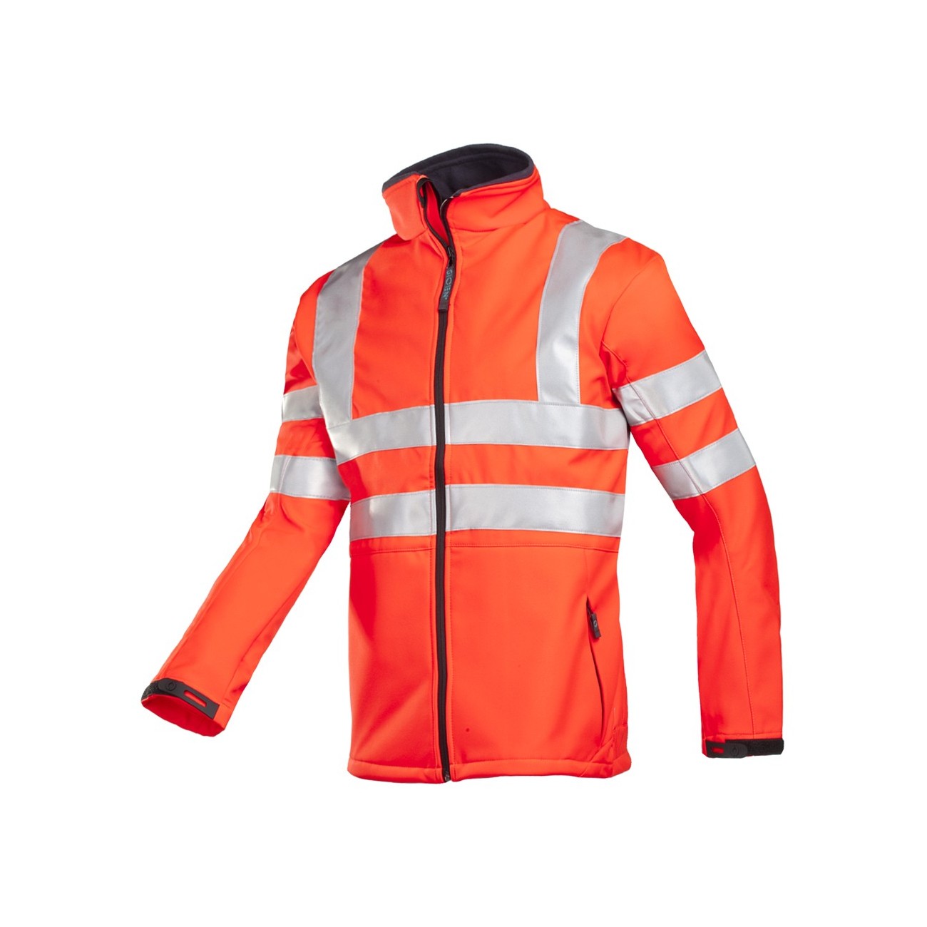 Veste en Softshell double couches Haute-Visibilité
