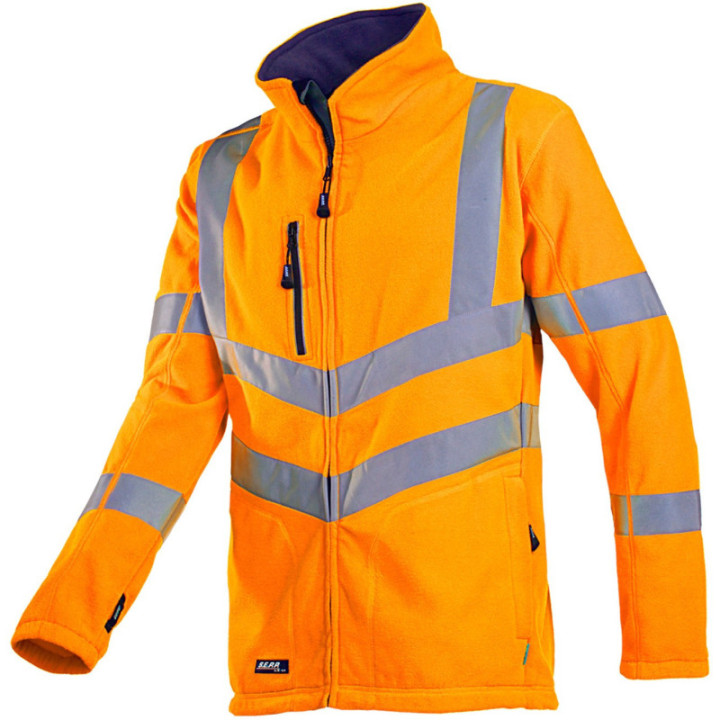 Veste polaire haute visibilité pro double face SIOEN