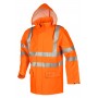 Veste de pluie Haute Visibilité ignifugé et antistatique ATEX