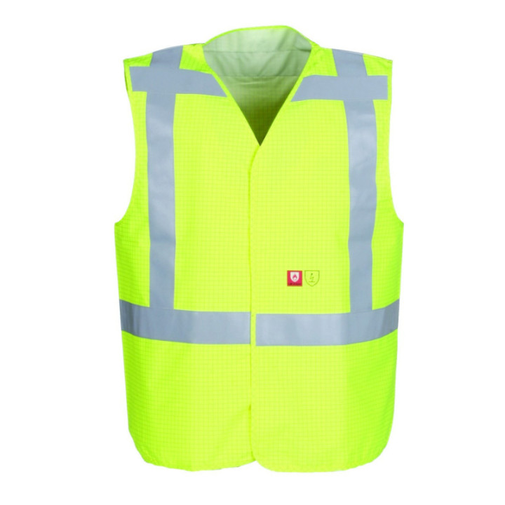 Gilet haute visibilité ignifugé antistatique SIOEN pro