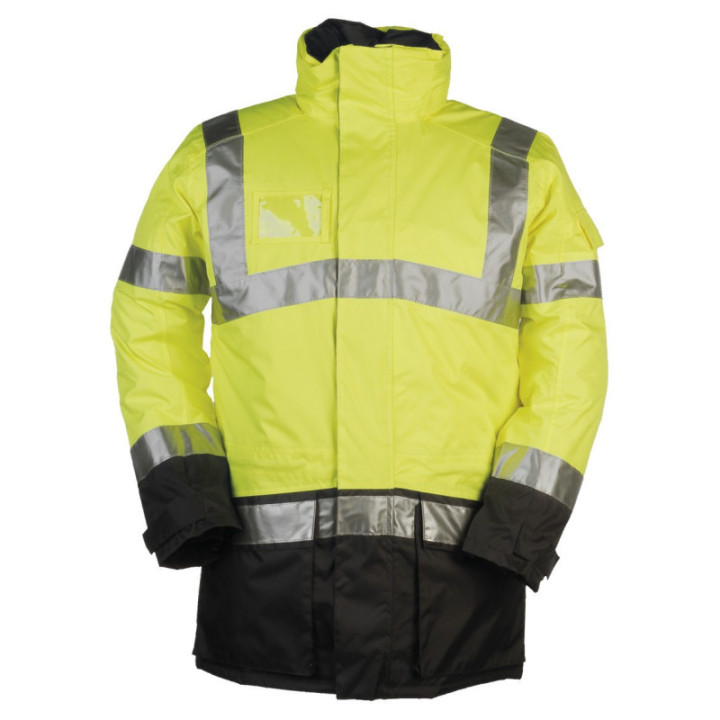 Parka haute visibilité hiver Sioen pour travaux extérieurs