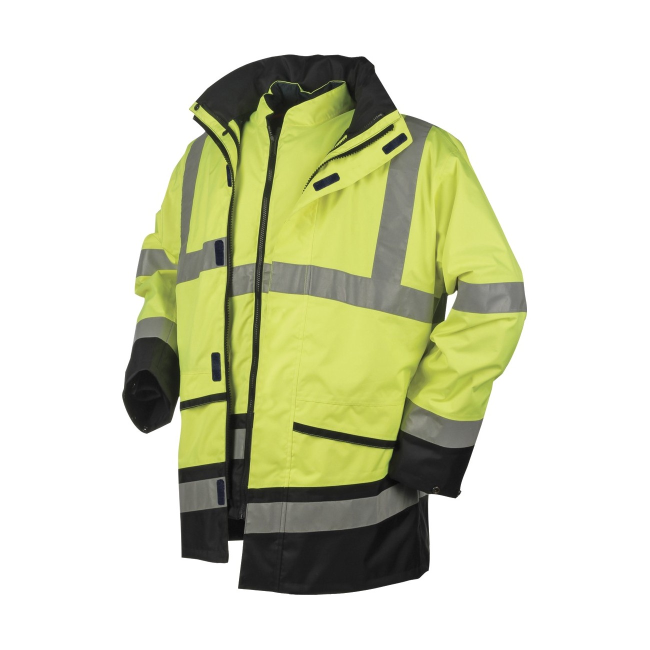 Veste de pluie Haute Visibilité