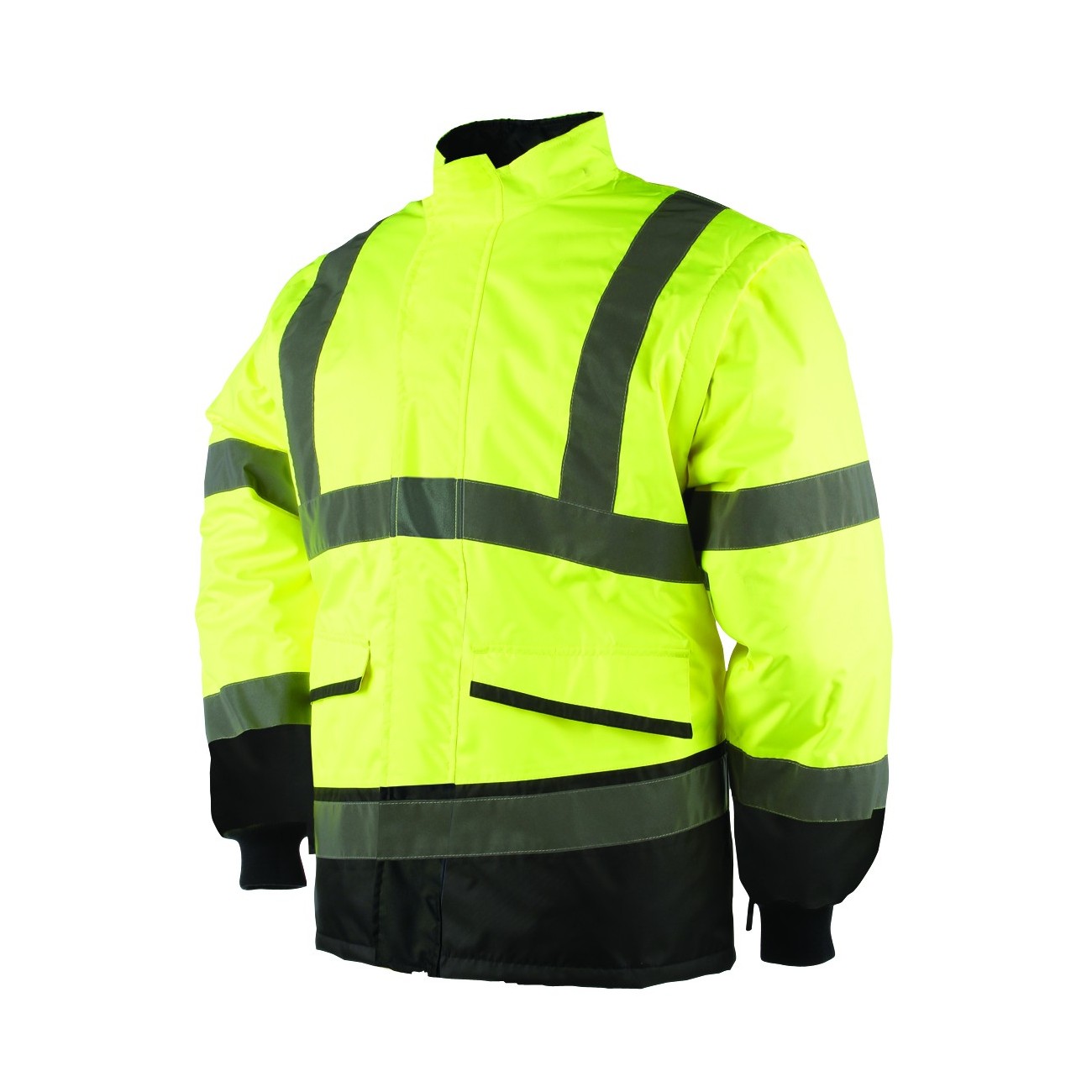 Blouson Haute Visibilité à manches détachables