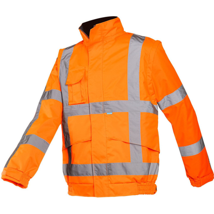 Blouson haute visibilité manches détachables Sioen pro