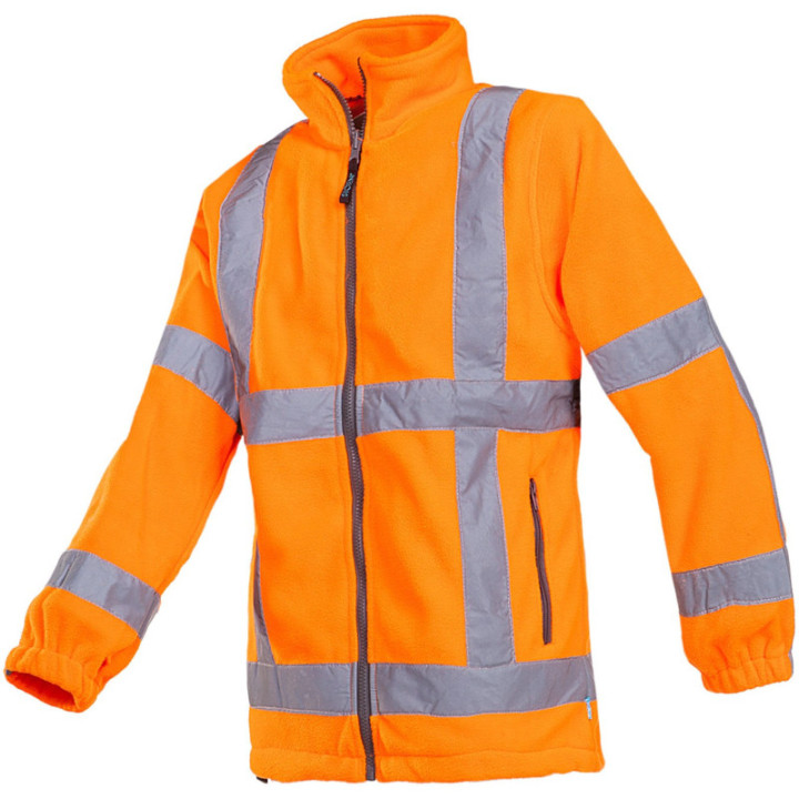 Polaire haute visibilité SIOEN homme travail hiver