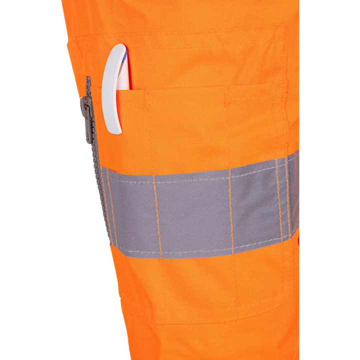 Blouson hiver haute visibilité pro manches détachables Sioen