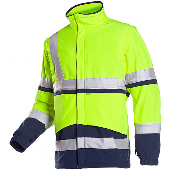 Parka Siopor Haute Visibilité + Veste en Softshell détachable