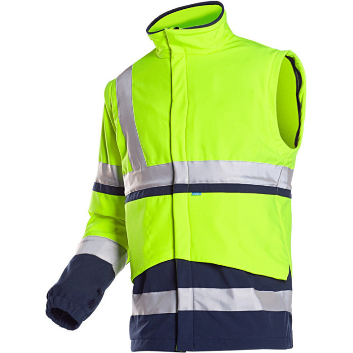 Parka haute visibilité 4 en 1 Siopor Sioen professionnel